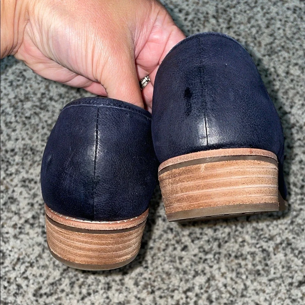 Women’s Sofft Napoli leather loafer navy size 7.5 - Picture 5 of 7